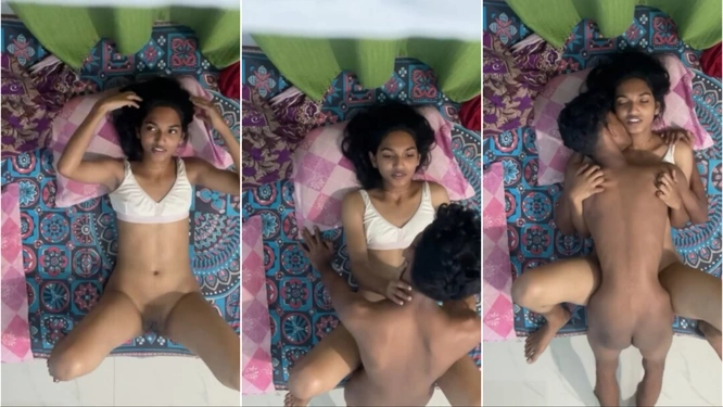 Hot Teen Cute Slim Girlfriend Fucking With Lover
